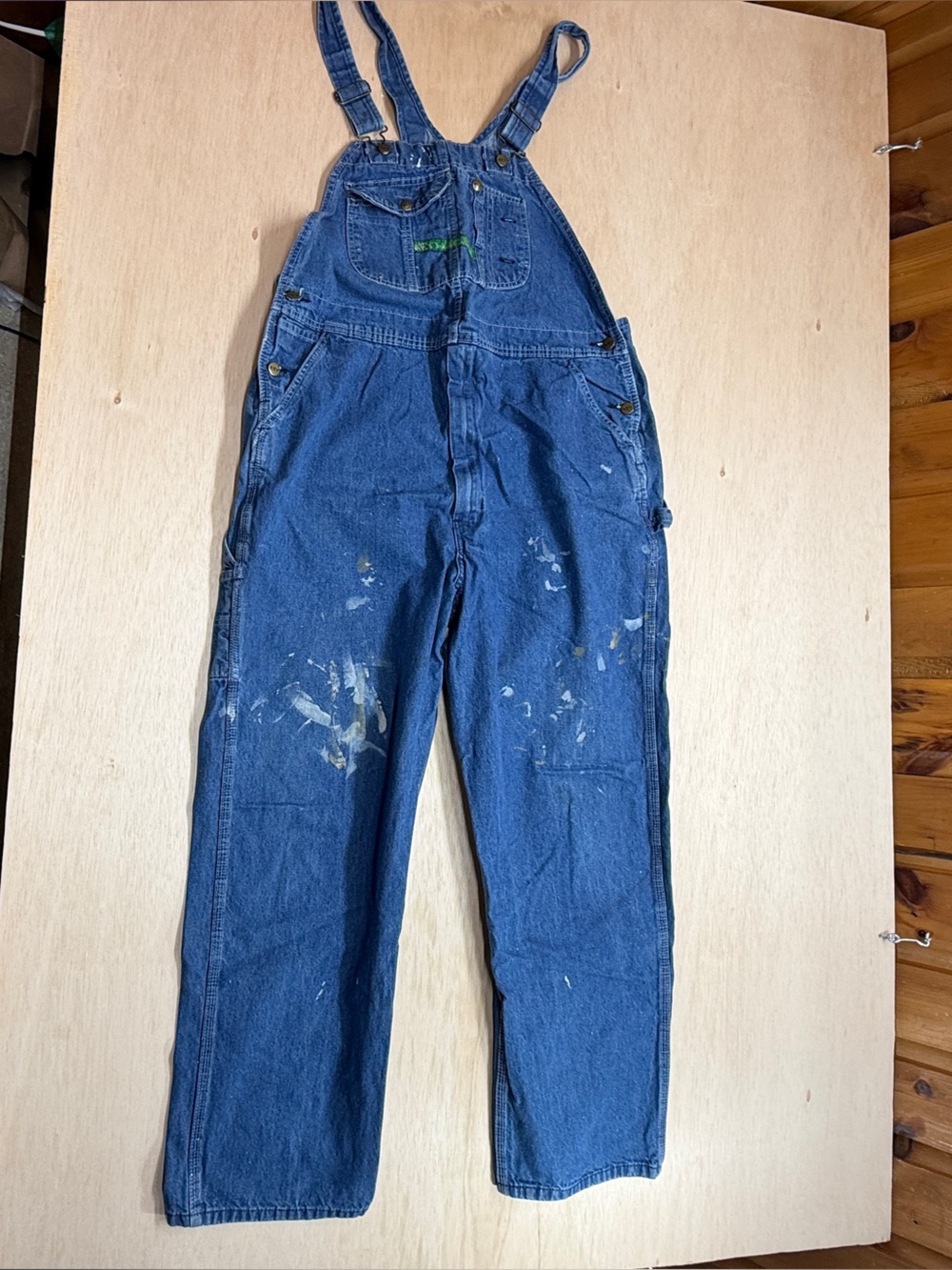 Vintage Key Imperial "Aristocrat of Overalls" Denim Bibs